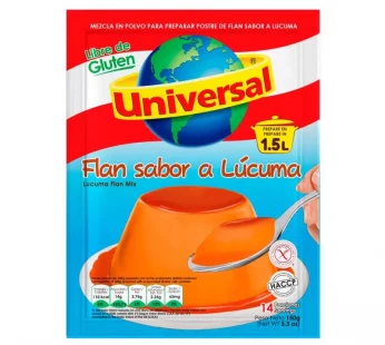 Flan Sabor a Lucuma “Universal” (Sobre 150 grs)