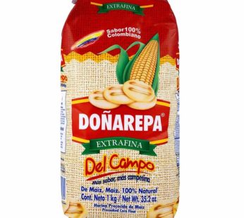 Harina blanca “Doña Arepa” (del campo/ Extrafina) 1 kg.