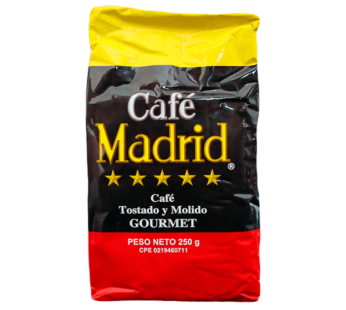 Cafe Madrid, Tostado y Molido (250grs)