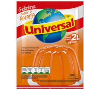 Gelatina Sabor a Naranja “Universal” (150 grs)