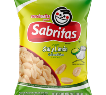 Cacahuates (Mani) “Sabritas” 198.4 grs