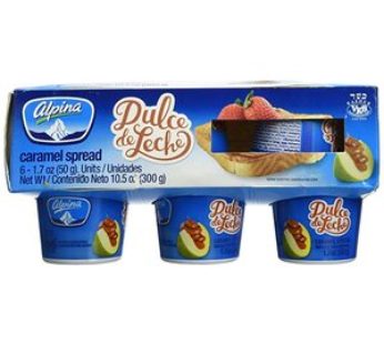 Dulce de Leche “Alpina” (Caramel spread) (x6 50 grs)